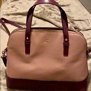 Maroon/Mauve Bag by Kate Spade